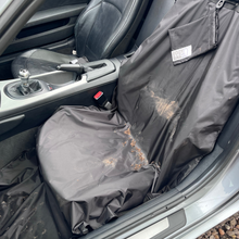 Load image into Gallery viewer, bodybag car seat and floor cover on a car seat
